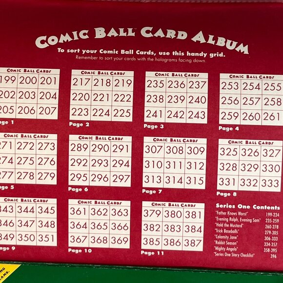 1990 Upper Deck Looney Tunes baseball card set in binders - Picture 6 of 7